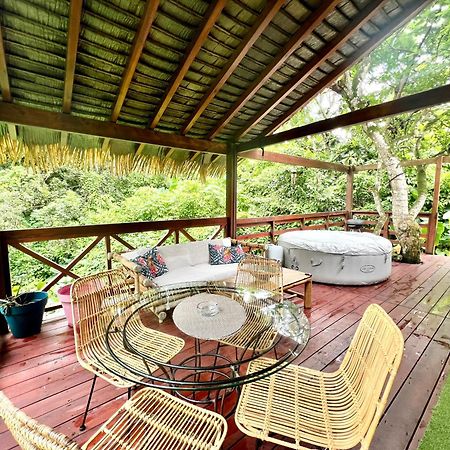 Ti Zaboka Chalet , Spa Privatif Les Abymes Exterior foto