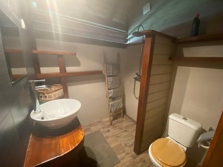 Ti Zaboka Chalet , Spa Privatif Les Abymes Exterior foto